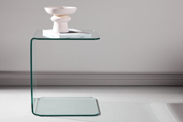 Laurino Sidetable - 45x45cm - Transparant