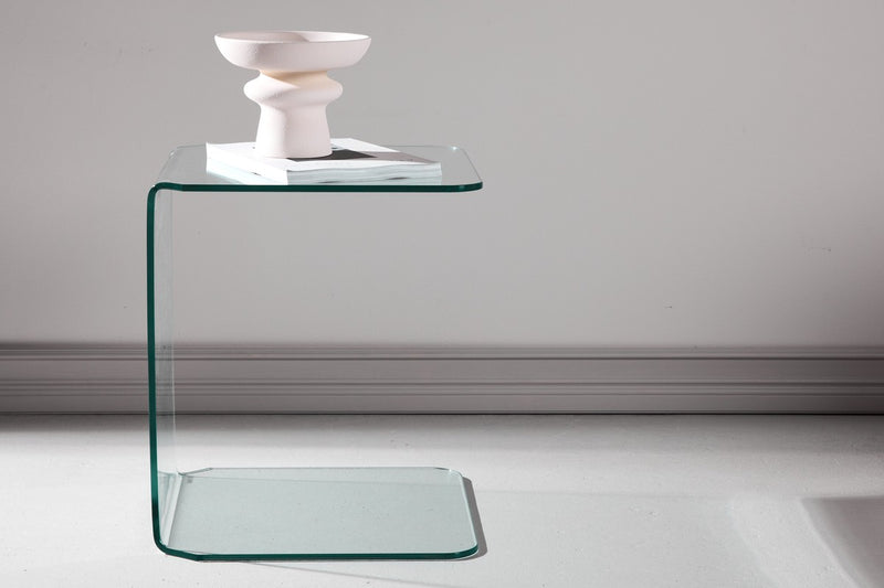 Laurino Sidetable - 45x45cm - Transparant