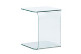 Laurino Sidetable - 45x45cm - Transparant