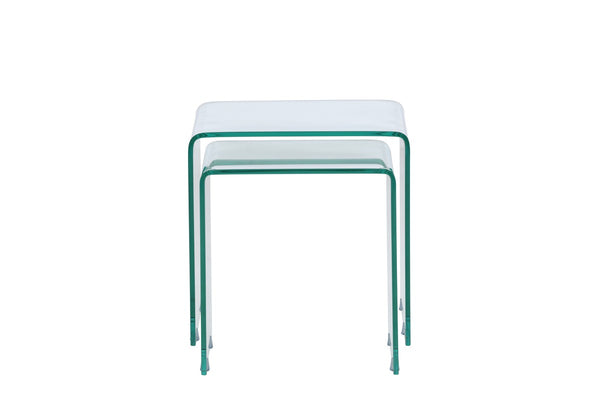 Laurino Sidetable - Set van 2 - Transparant