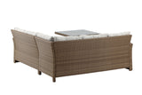 Lembe Hoekloungeset - Bruin Beige - Loungesets - Rebellenclub