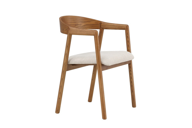 Loima Eetkamerstoel - Set van 2 - Gerookt eiken - Eetkamerstoelen - Rebellenclub