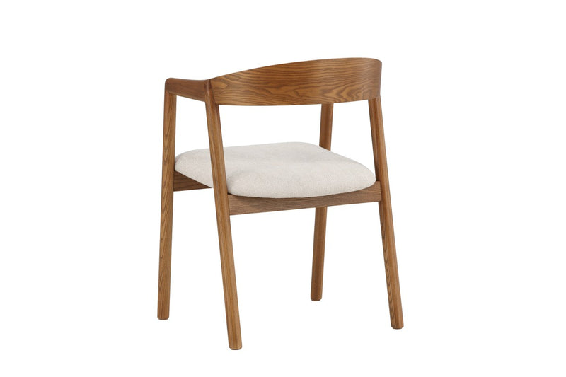 Loima Eetkamerstoel - Set van 2 - Gerookt eiken - Eetkamerstoelen - Rebellenclub