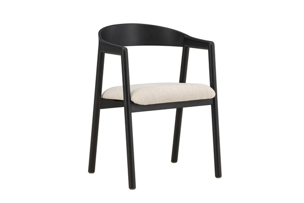 Loima Eetkamerstoel - Set van 2 - Zwart - Eetkamerstoelen - Rebellenclub