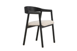 Loima Eetkamerstoel - Set van 2 - Zwart - Eetkamerstoelen - Rebellenclub