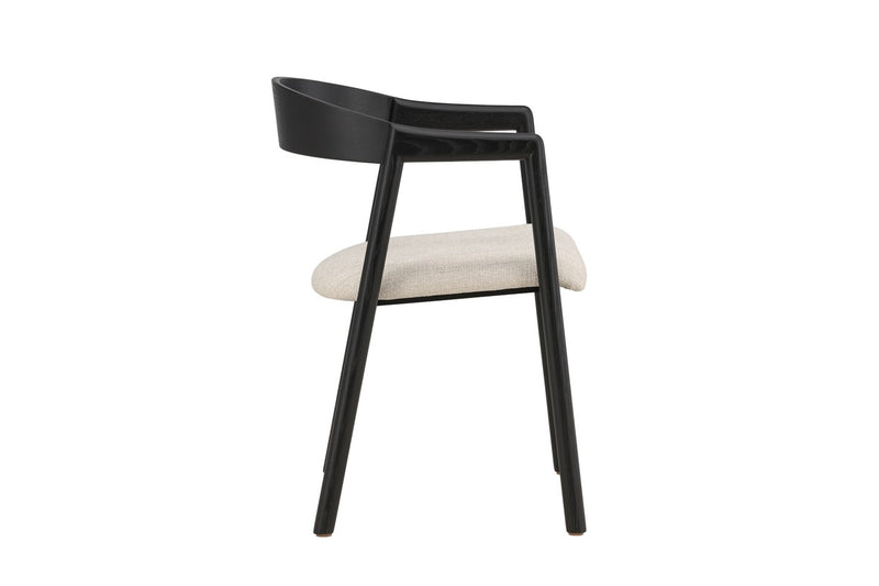 Loima Eetkamerstoel - Set van 2 - Zwart - Eetkamerstoelen - Rebellenclub