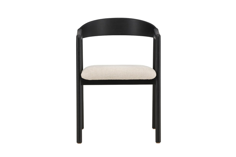 Loima Eetkamerstoel - Set van 2 - Zwart - Eetkamerstoelen - Rebellenclub