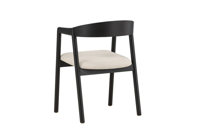 Loima Eetkamerstoel - Set van 2 - Zwart - Eetkamerstoelen - Rebellenclub