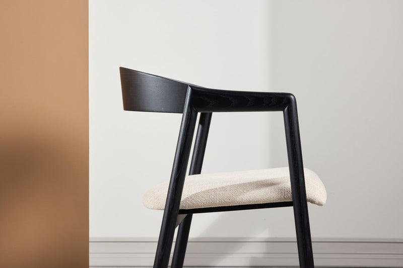 Loima Eetkamerstoel - Set van 2 - Zwart - Eetkamerstoelen - Rebellenclub
