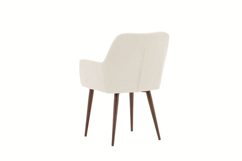 Lorelle Eetkamerstoel - 64x87x58cm - Beige