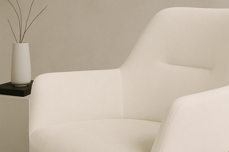 Lorelle Eetkamerstoel - 64x87x58cm - Beige