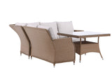 Lotus Hoekloungeset - Beige - Loungesets - Rebellenclub