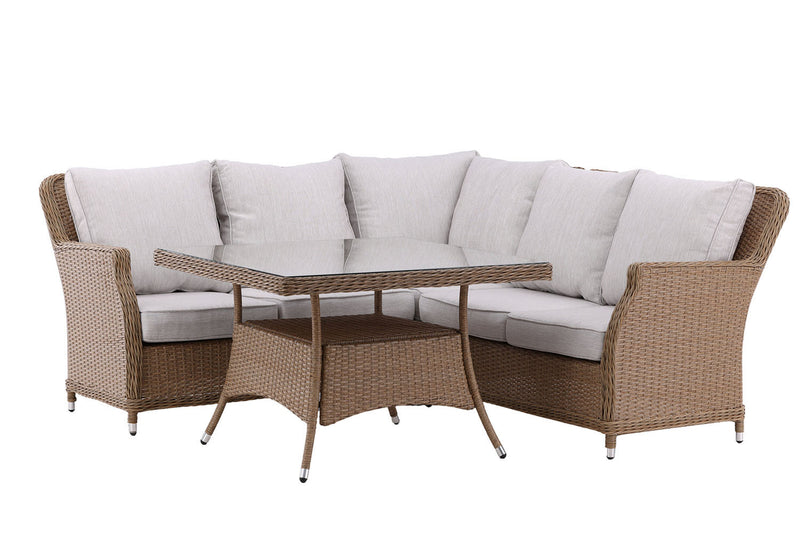 Lotus Hoekloungeset - Beige - Loungesets - Rebellenclub