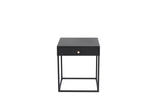 Luaro Bijzettafel - 43 x 43 - Zwart -  - Rebellenclub