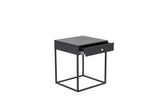 Luaro Bijzettafel - 43 x 43 - Zwart -  - Rebellenclub