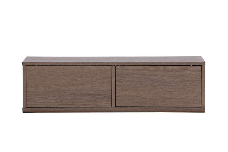 Luis TV-Meubel - 100 x 35 cm - Bruin -  - Rebellenclub