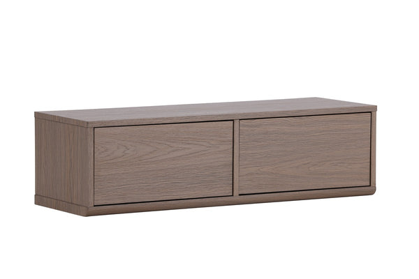 Luis TV-Meubel - 100 x 35 cm - Bruin -  - Rebellenclub