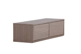 Luis TV-Meubel - 100 x 35 cm - Bruin -  - Rebellenclub