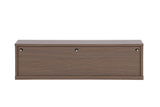 Luis TV-Meubel - 100 x 35 cm - Bruin -  - Rebellenclub