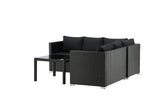 Lupin Hoekloungeset - Zwart - Loungesets - Rebellenclub