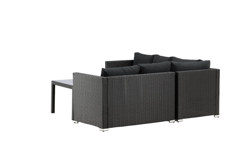 Lupin Hoekloungeset - Zwart - Loungesets - Rebellenclub