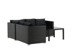 Lupin Hoekloungeset - Zwart - Loungesets - Rebellenclub