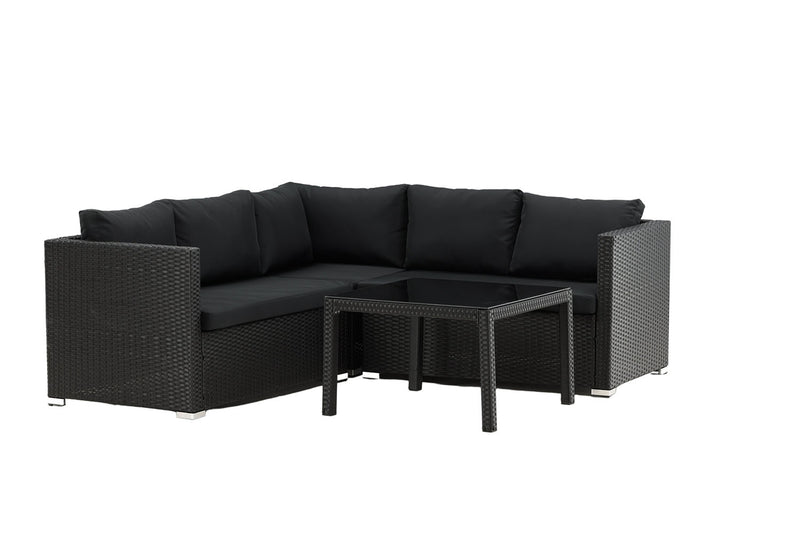 Lupin Hoekloungeset - Zwart - Loungesets - Rebellenclub