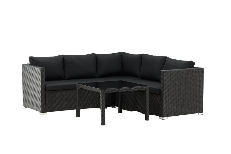 Lupin Hoekloungeset - Zwart - Loungesets - Rebellenclub