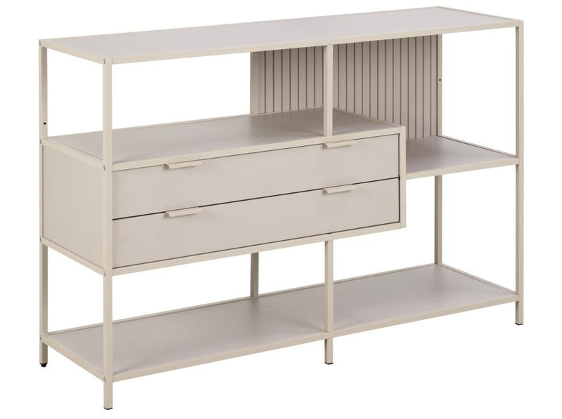 Mando Open Kast Met Lades - 114 x 78 cm - Greige