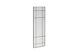 Medora Meubel - 3 x 193 x 67 - Zwart -  - Rebellenclub