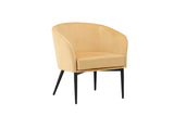 Minerva Fauteuil - Geel Velours