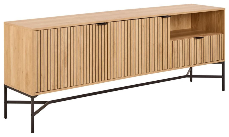 Namsos Dressoir - 180 x 40 cm - Licht Eiken