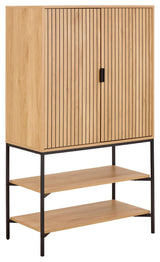 Namsos Wandkast - 140 x 80 cm - Licht Eiken