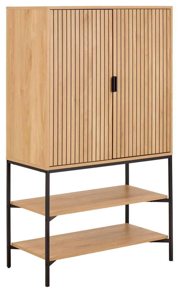 Namsos Wandkast - 140 x 80 cm - Licht Eiken