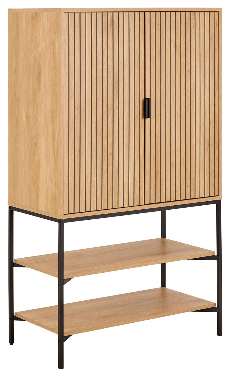 Namsos Wandkast - 140 x 80 cm - Licht Eiken