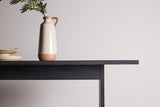 Neko Eetkamertafel - 235 x 100 cm - Zwart - Eetkamertafels - Rebellenclub