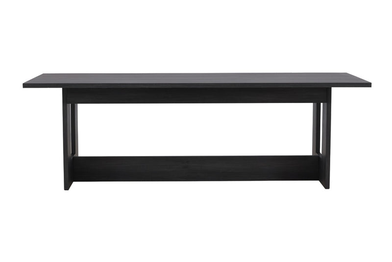 Neko Eetkamertafel - 235 x 100 cm - Zwart - Eetkamertafels - Rebellenclub