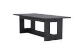 Neko Eetkamertafel - 235 x 100 cm - Zwart - Eetkamertafels - Rebellenclub