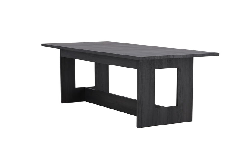 Neko Eetkamertafel - 235 x 100 cm - Zwart - Eetkamertafels - Rebellenclub