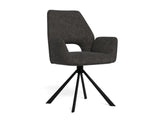Noé Eetkamerstoel - Set van 2 - Antraciet