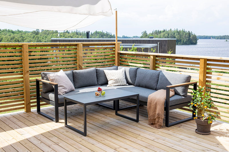 Oasis Hoekloungeset - Grijs - Loungesets - Rebellenclub