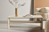 Ornella Salontafel - 110 x 50 cm - Whitewash -  - Rebellenclub