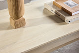 Ornella Salontafel - 110 x 50 cm - Whitewash -  - Rebellenclub