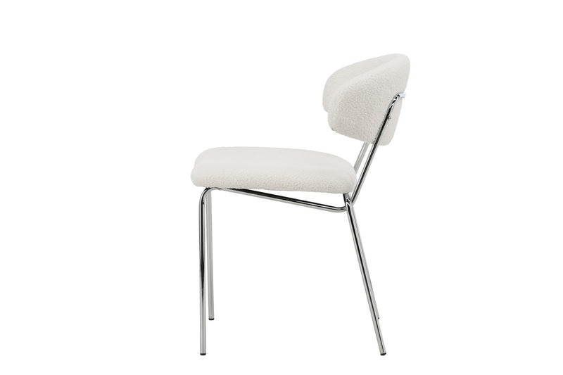 Otti Eetkamerstoel - Set van 2 - Wit - Eetkamerstoelen - Rebellenclub