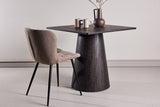 Oulu Eetkamertafel - 80x80cm - Mokka