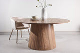 Oulu Eetkamertafel - ø150 cm - Bruin -  - Rebellenclub