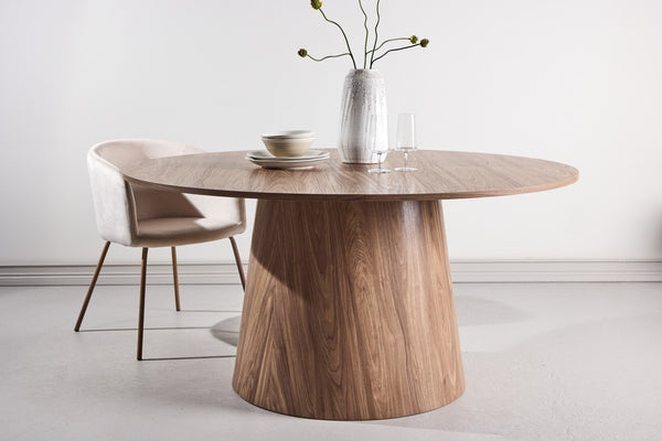 Oulu Eetkamertafel - ø150 cm - Bruin -  - Rebellenclub