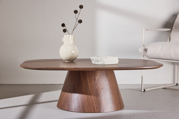 Oulu Salontafel - ø120 cm - Donkerbruin -  - Rebellenclub