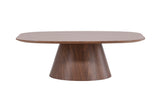 Oulu Salontafel - ø120 cm - Donkerbruin -  - Rebellenclub