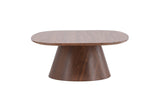 Oulu Salontafel - ø120 cm - Donkerbruin -  - Rebellenclub
